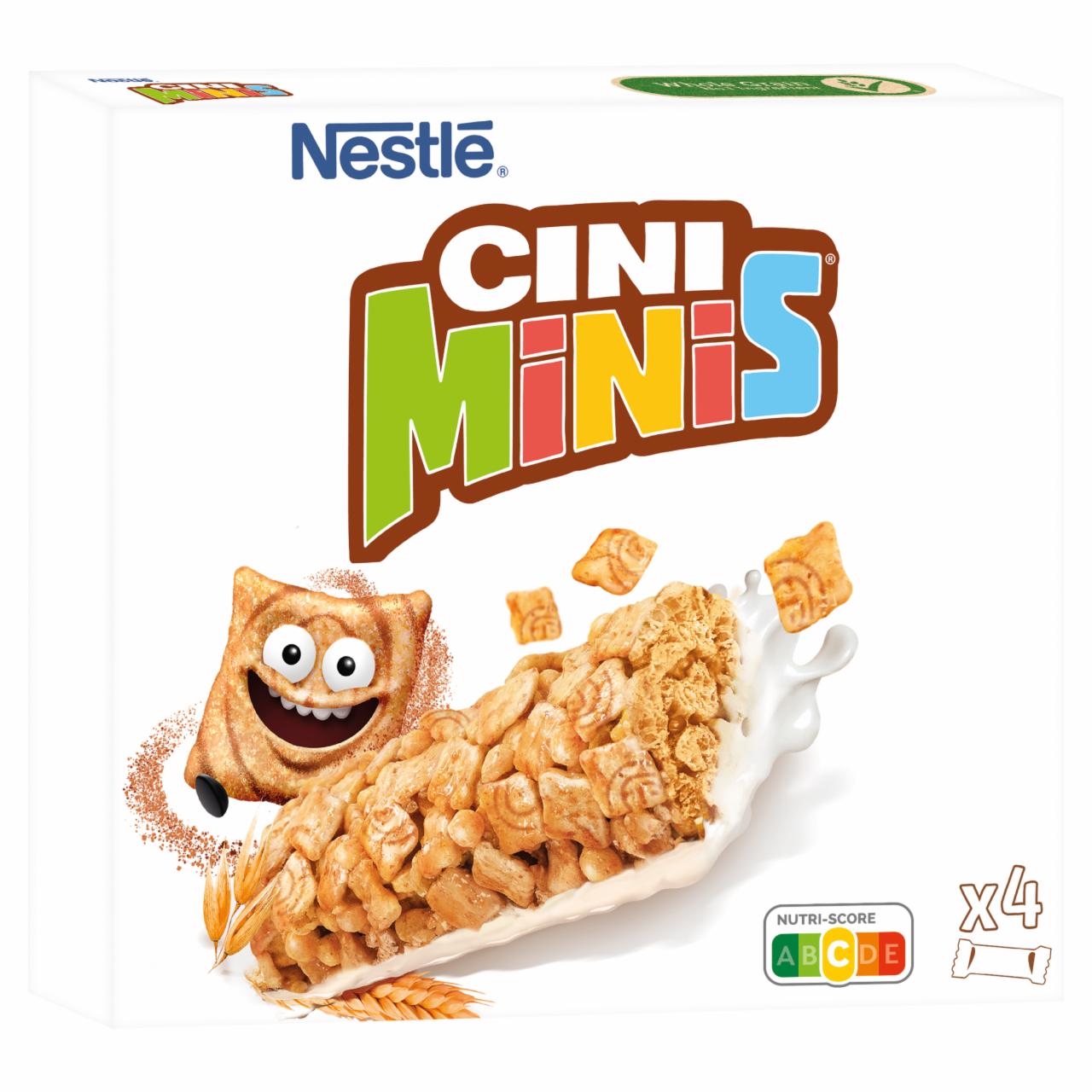 Zdjęcia - Nestlé Cini Minis Płatki śniadaniowe w formie batonika 100 g (4 x 25 g)