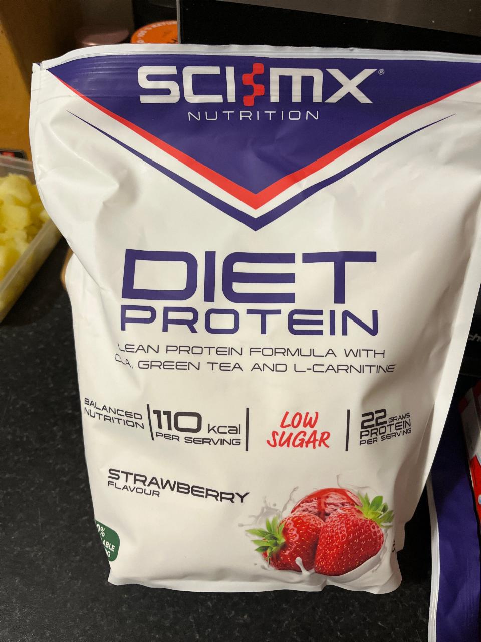 Zdjęcia - Diet protein strawberry flavour SCI MX NUTRITION