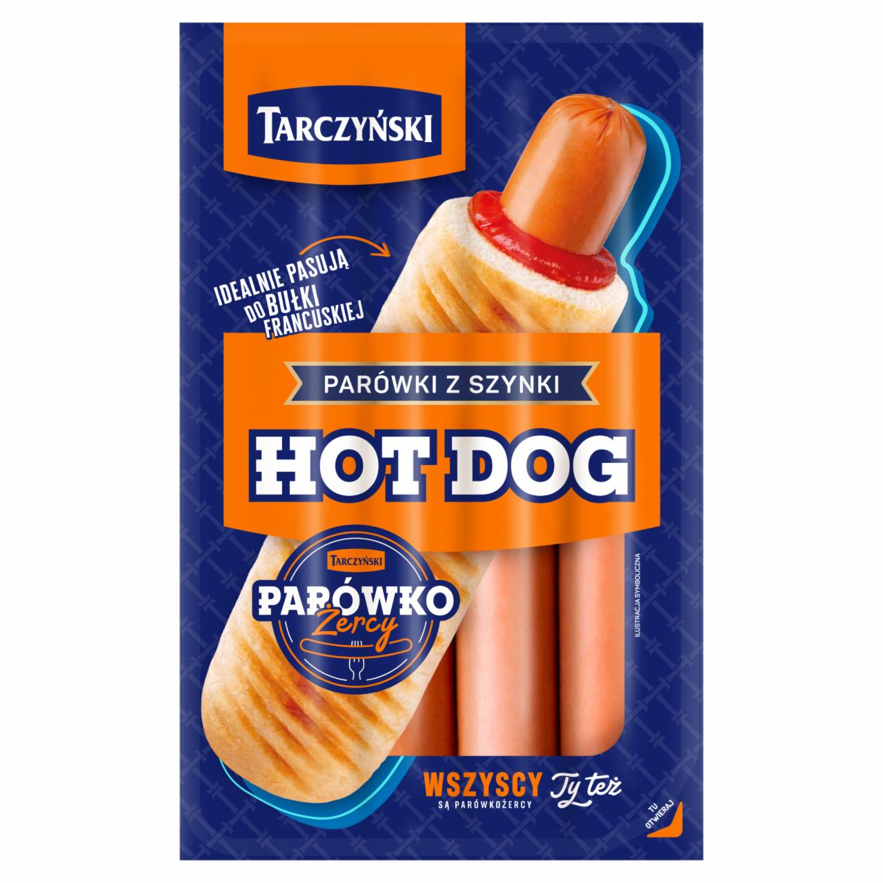 Zdjęcia - Tarczyński Parówki z szynki hot dog 280 g