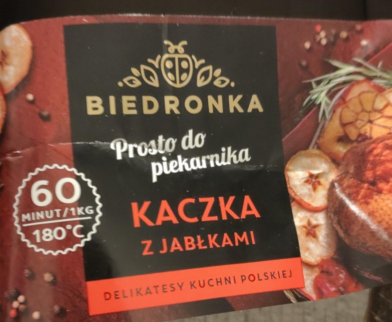 Zdjęcia - kaczka z jabłkami biedronka do piekarnika