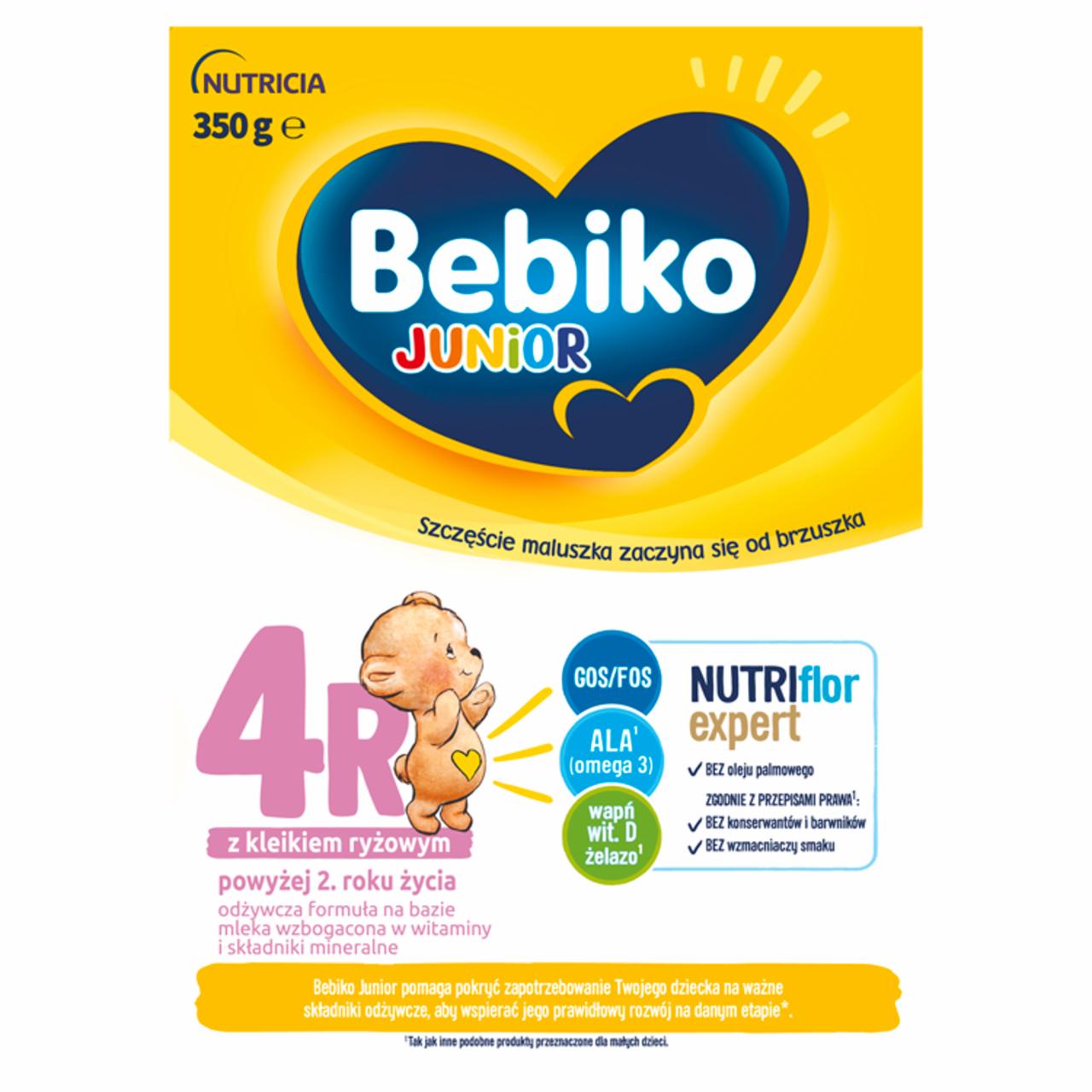 Zdjęcia - Bebiko Junior 4R Odżywcza formuła na bazie mleka dla dzieci powyżej 2. roku życia 350 g