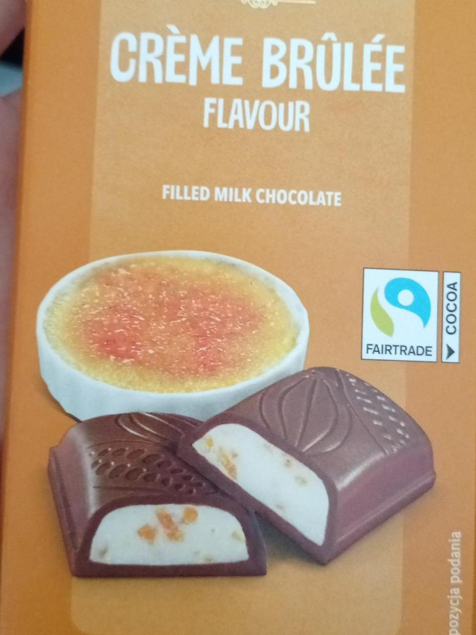 Zdjęcia - Milk chocolate filled creme brulee flavour J. D. Gross