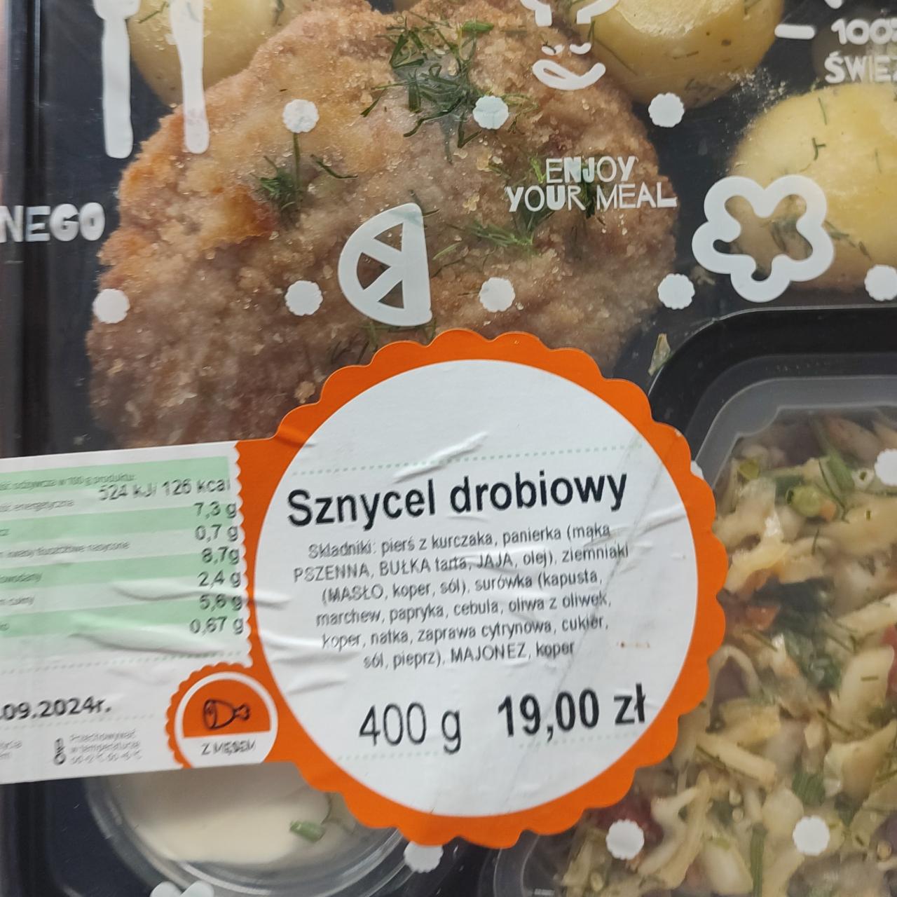 Zdjęcia - Sznycel drobiowy Ślimak