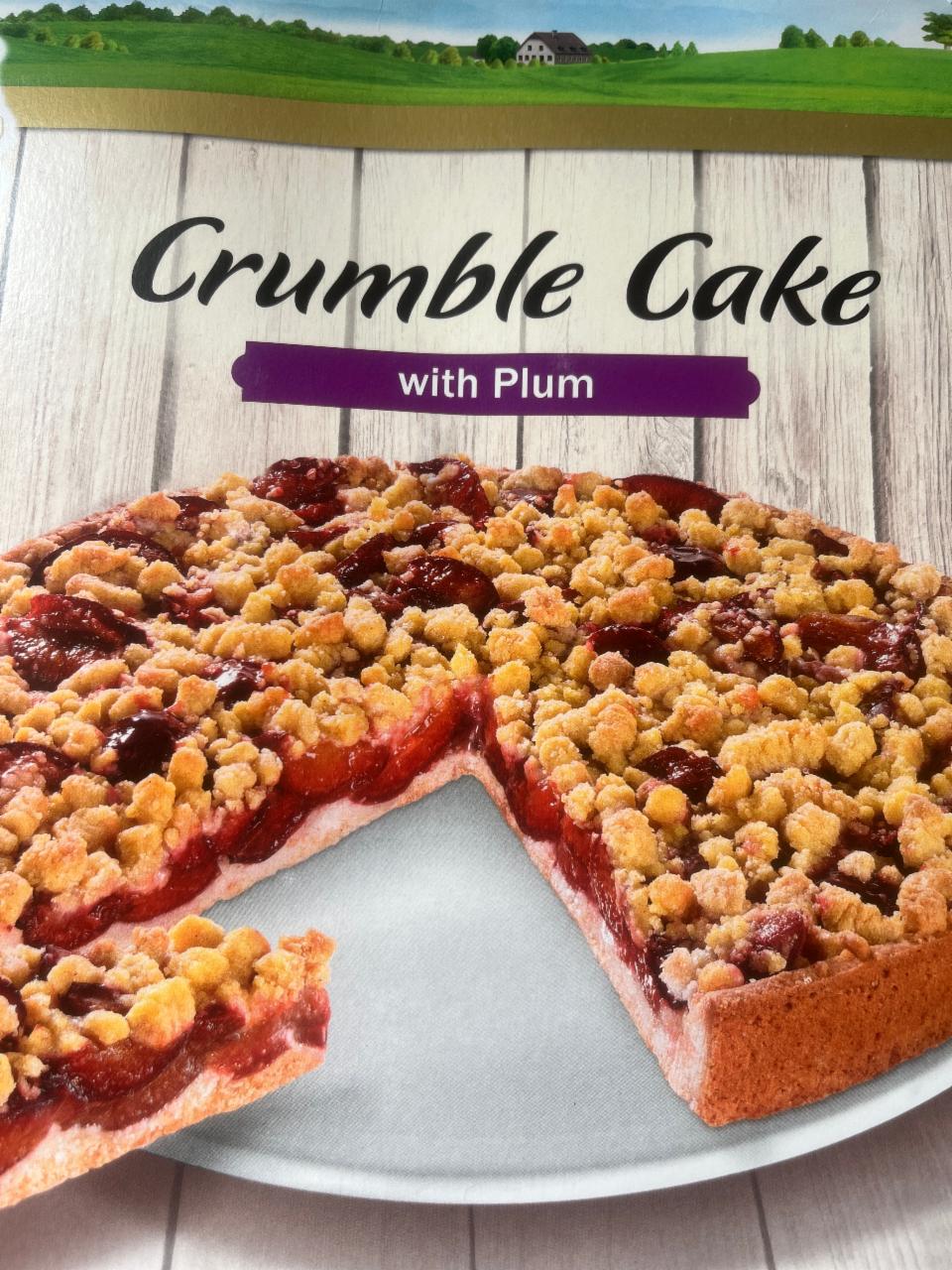 Zdjęcia - Crumble cake with plum Alpen fest style