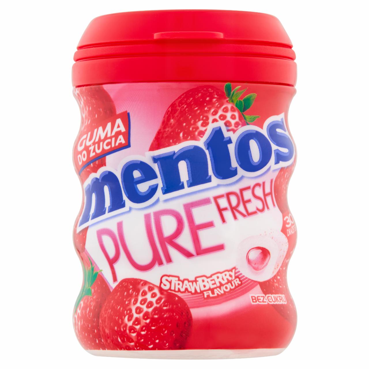 Zdjęcia - Pure Fresh Strawberry Guma do żucia bez cukru Mentos