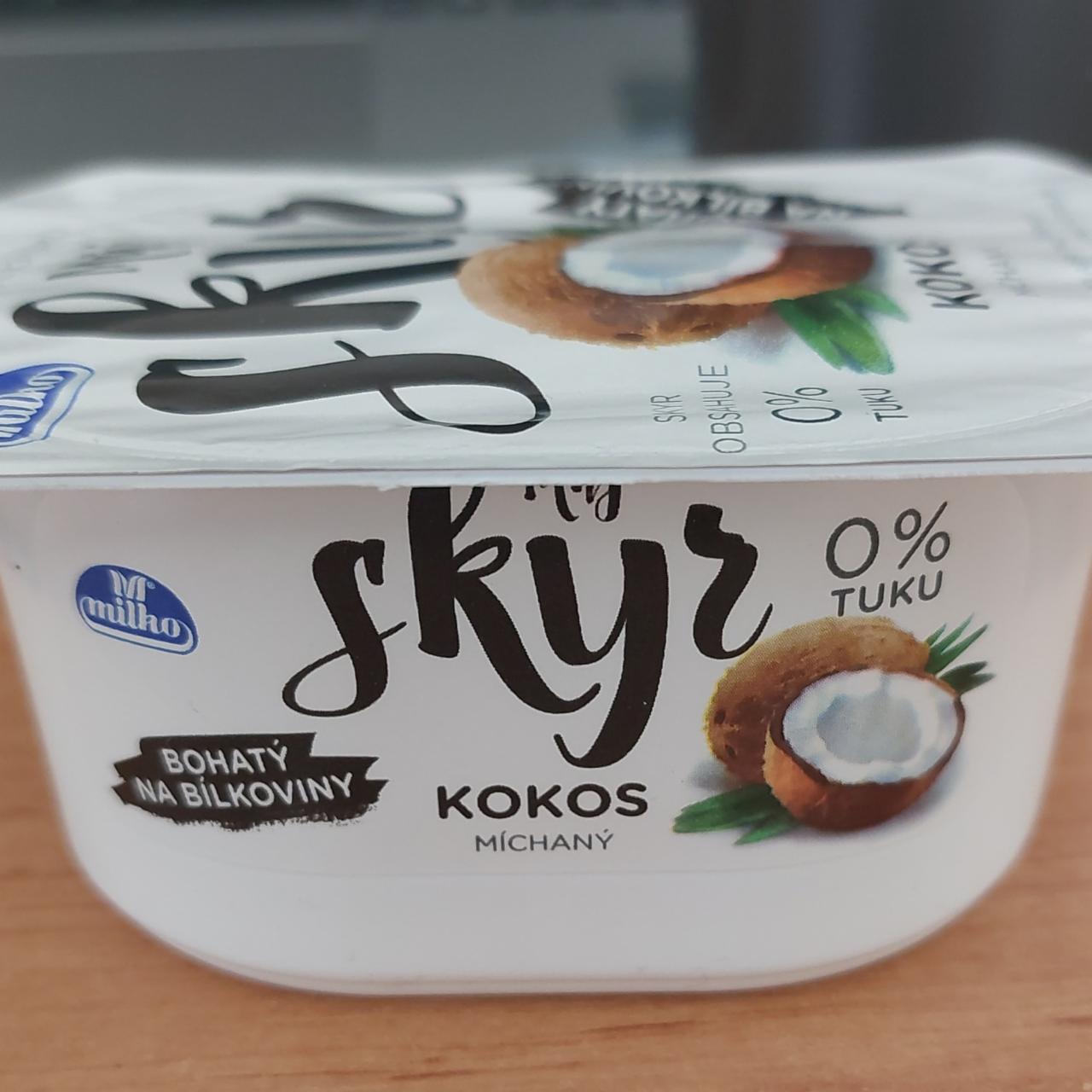 Zdjęcia - Můj skyr kokos 0% tuku Milko