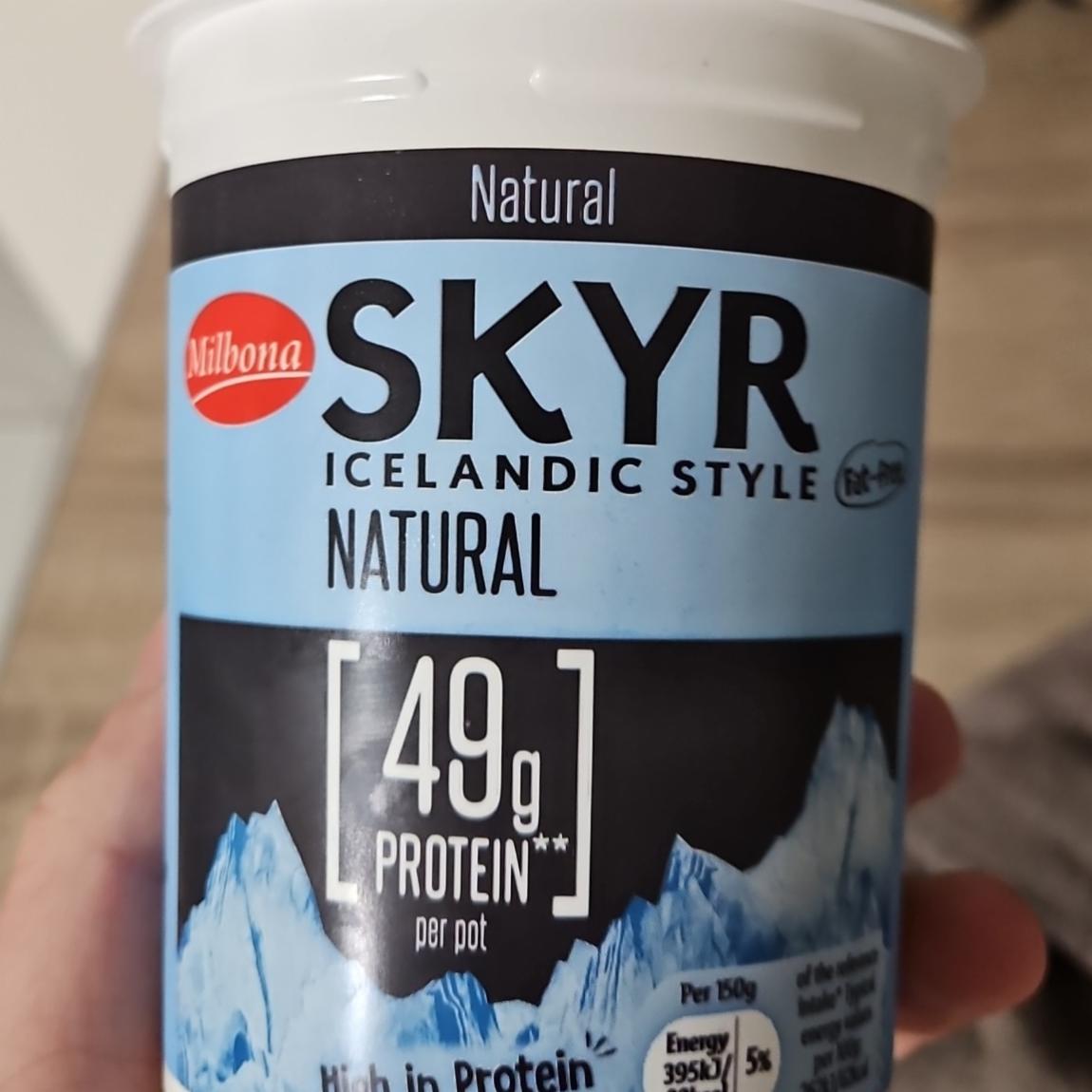 Zdjęcia - Skyr icelandic style yogurt Milbona