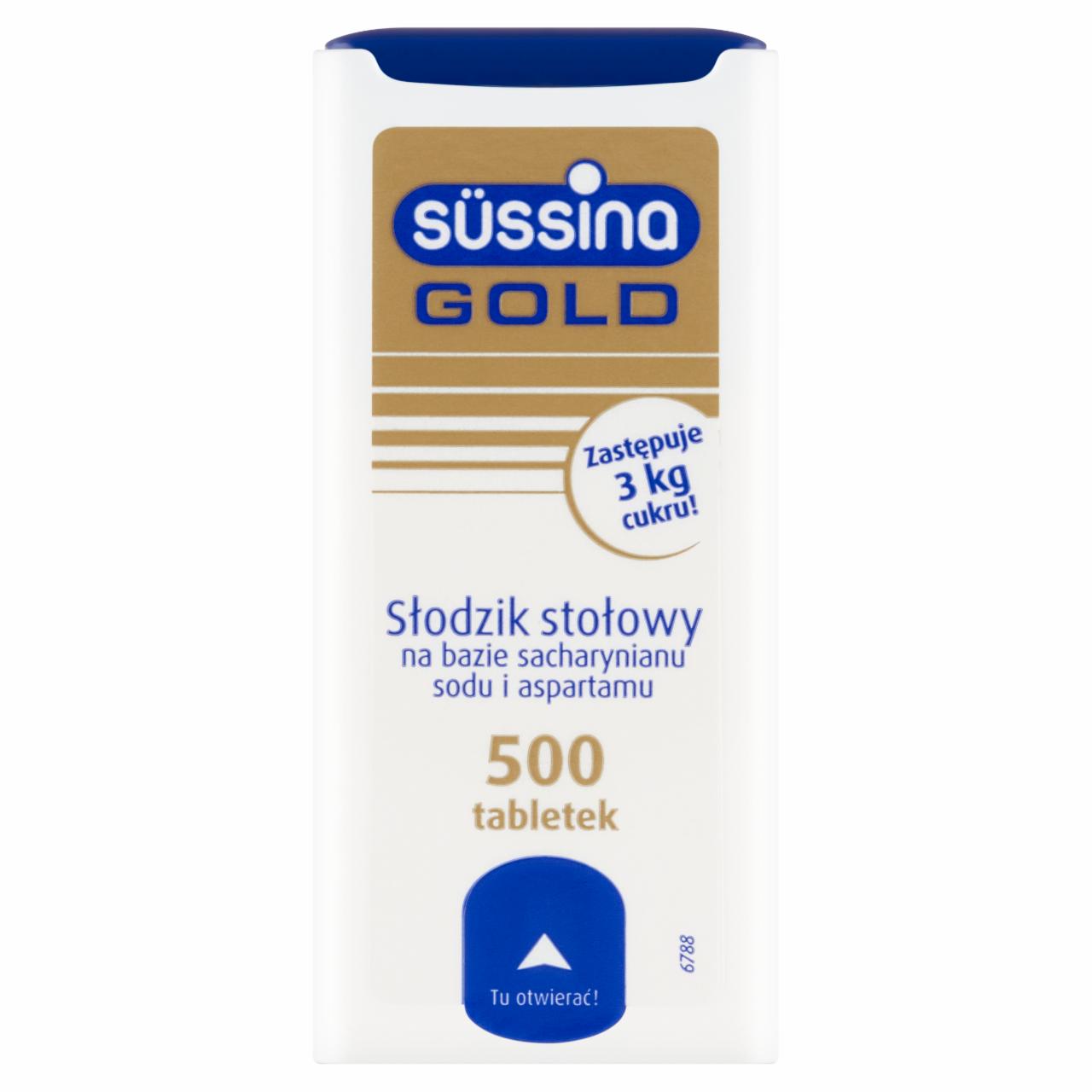 Zdjęcia - Süssina Gold Słodzik stołowy 25 g (500 sztuk)