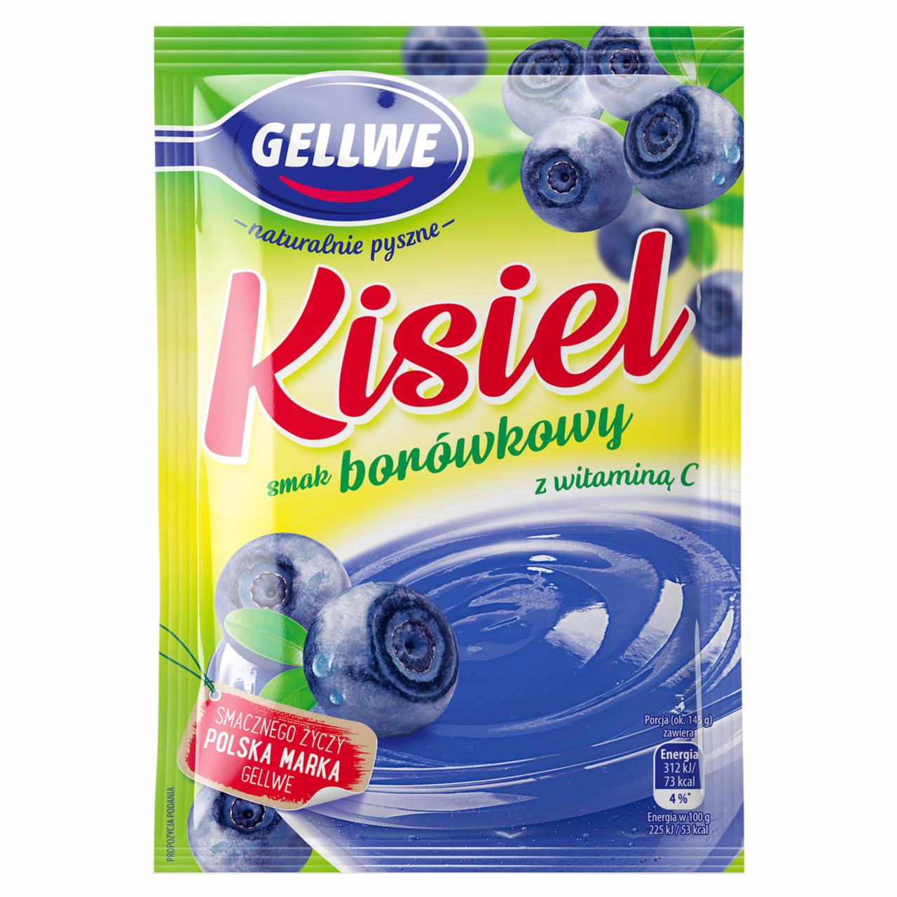 Zdjęcia - Gellwe Kisiel smak borówkowy 38 g