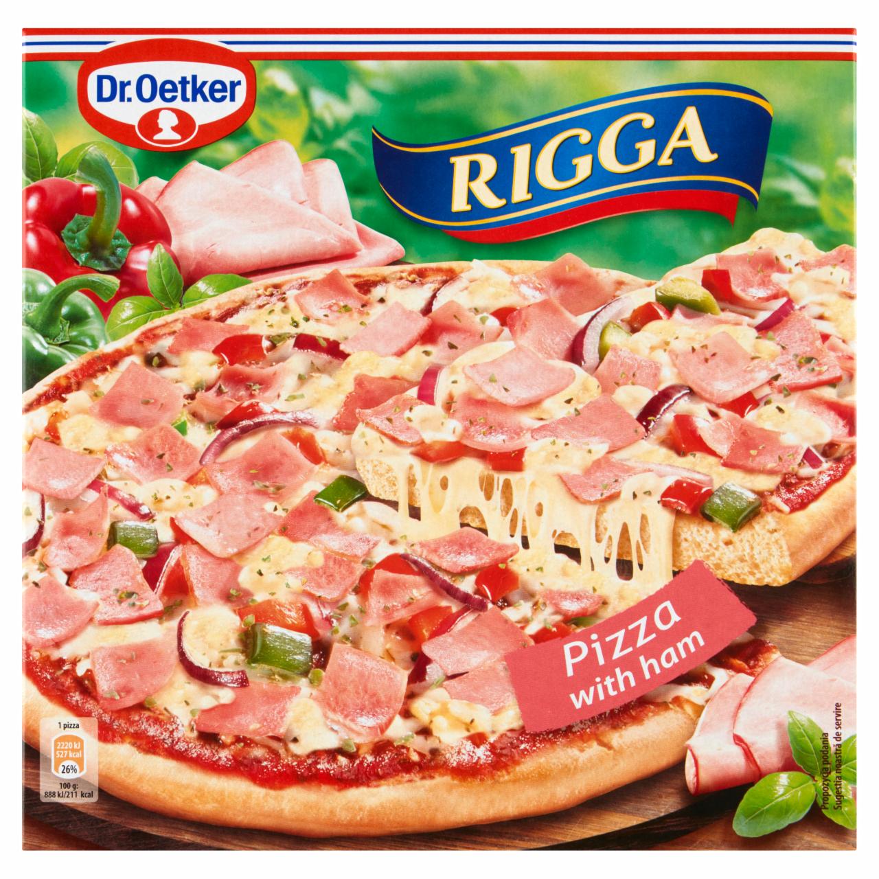 Zdjęcia - Dr. Oetker Rigga Pizza z szynką 250 g