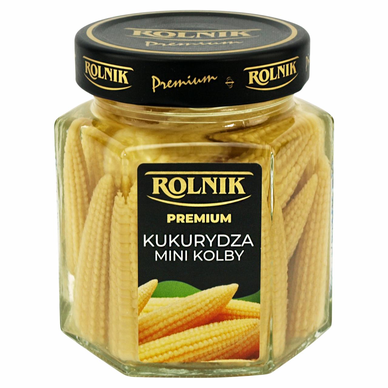 Zdjęcia - Rolnik Premium Kukurydza mini kolby 300 g