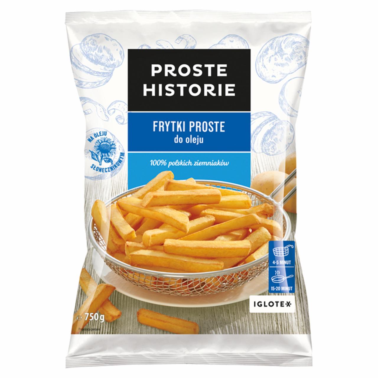 Zdjęcia - Proste Historie Frytki proste do oleju 750 g