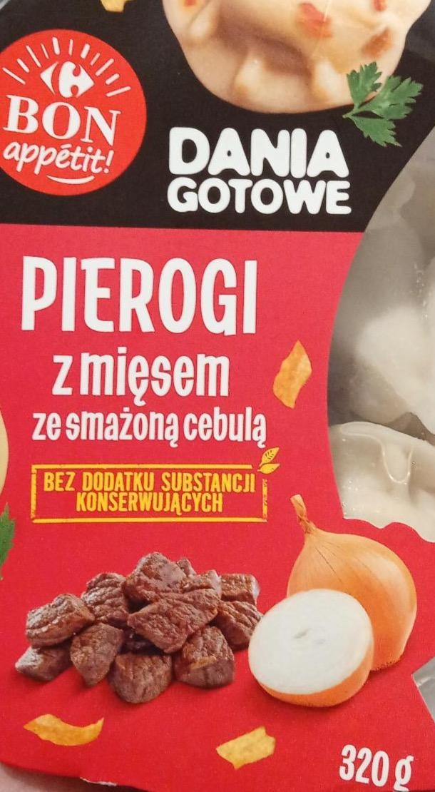 Zdjęcia - Pierogi z mięsem ze smażoną cebulą Bon Appétit