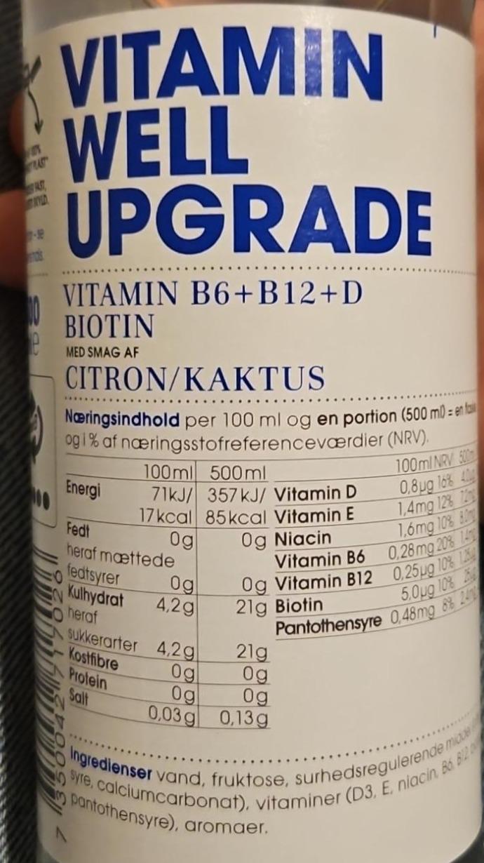 Zdjęcia - Vitamin well Upgrade