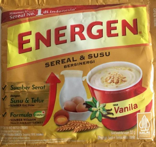 Zdjęcia - Sereal & susu vanila bersinergi Energen