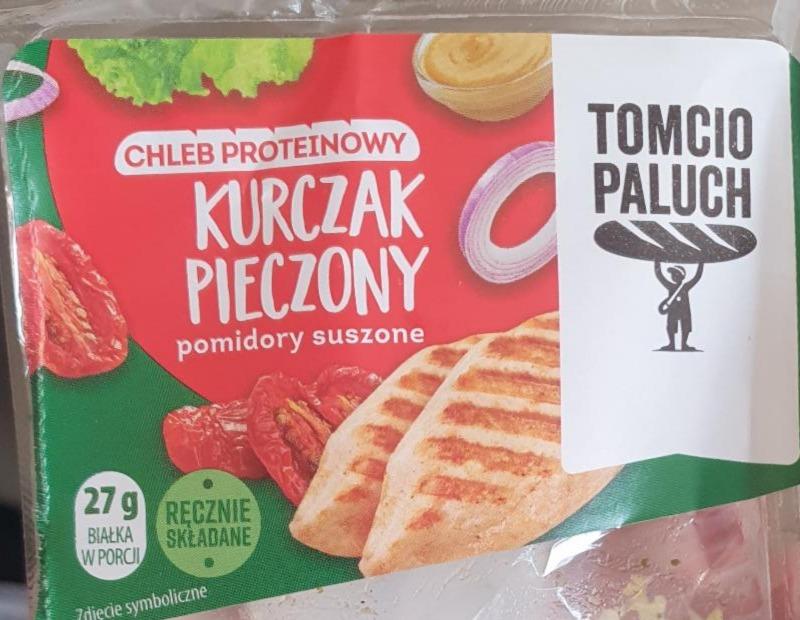 Zdjęcia - Chleb proteinowy kurczak pieczony pomidory suszone Tomcio Paluch