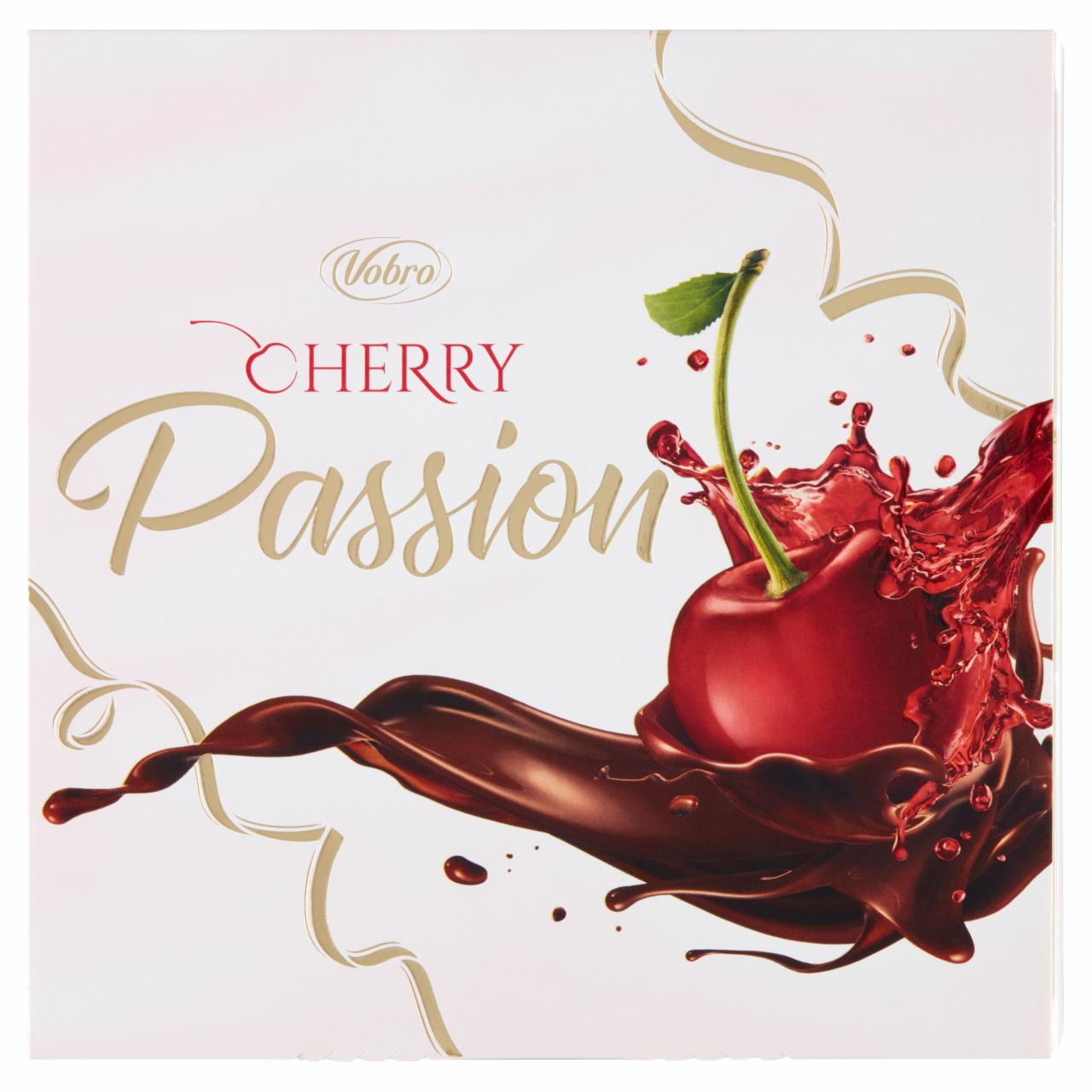 Zdjęcia - Vobro Cherry Passion Czekoladki nadziewane wiśnią w alkoholu 126 g