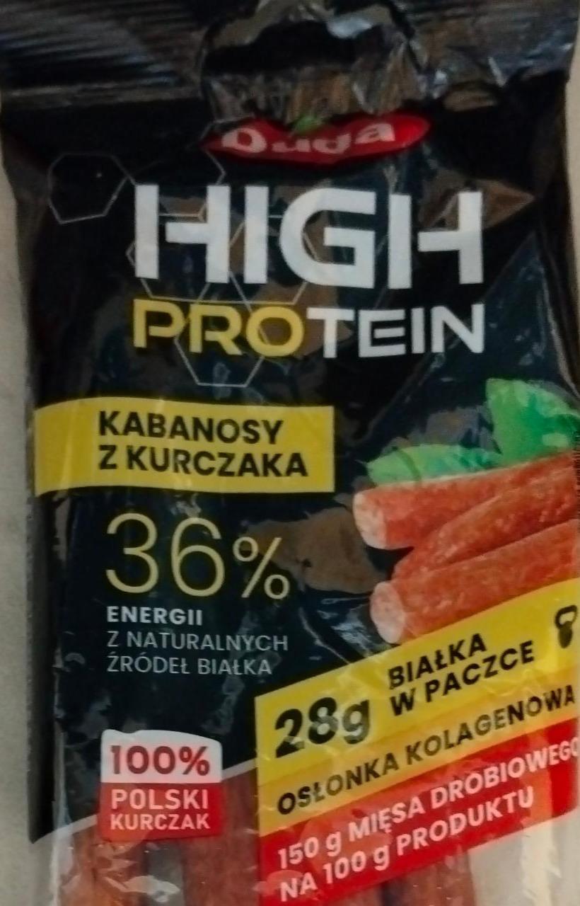 Zdjęcia - High protein kabanosy z kurczaka Duda