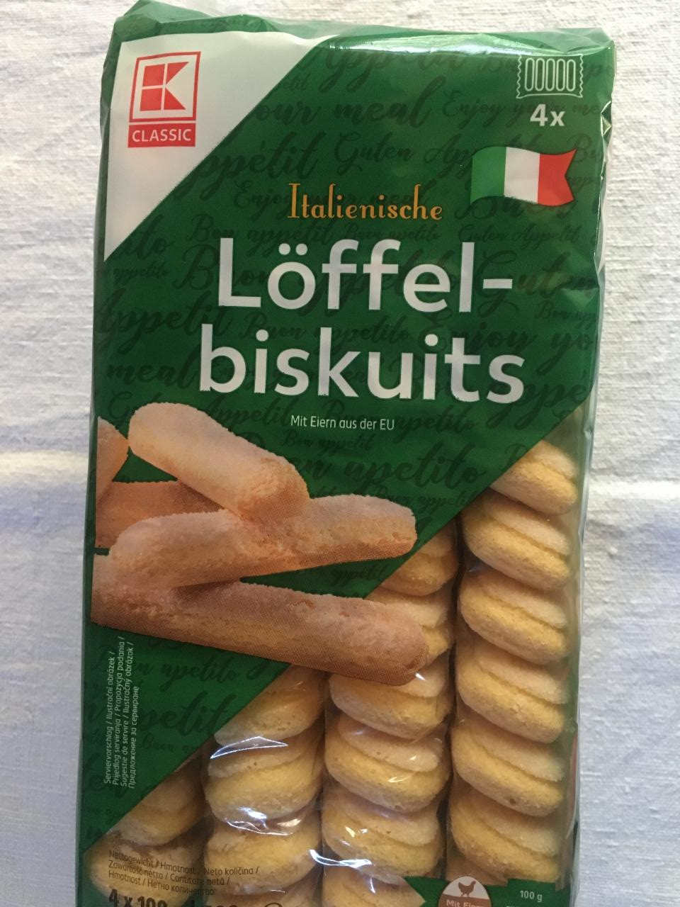 Zdjęcia - Italienische löffel-biskuits K-Classic