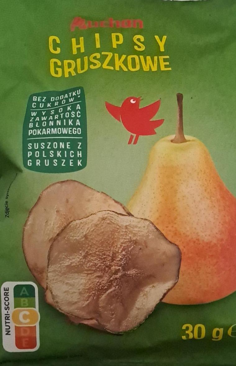 Zdjęcia - Chipsy gruszkowe Auchan