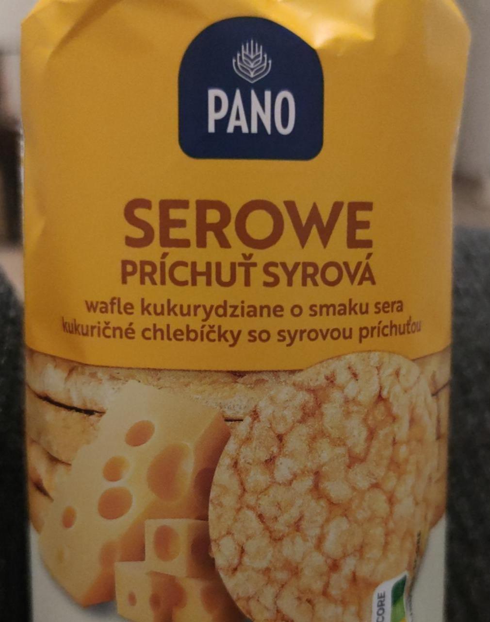 Zdjęcia - Serowe wafle kukurydziane o smaku sera Pano