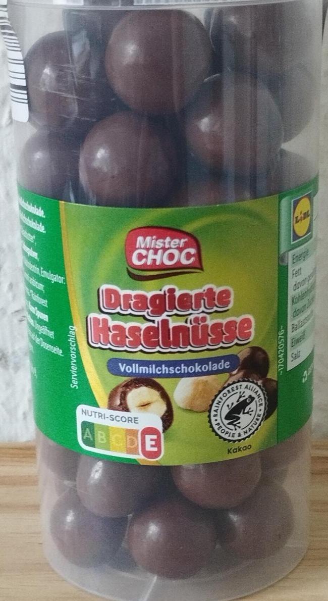 Zdjęcia - Dragierte haselnusse vollmilchschokolade Mister Choc