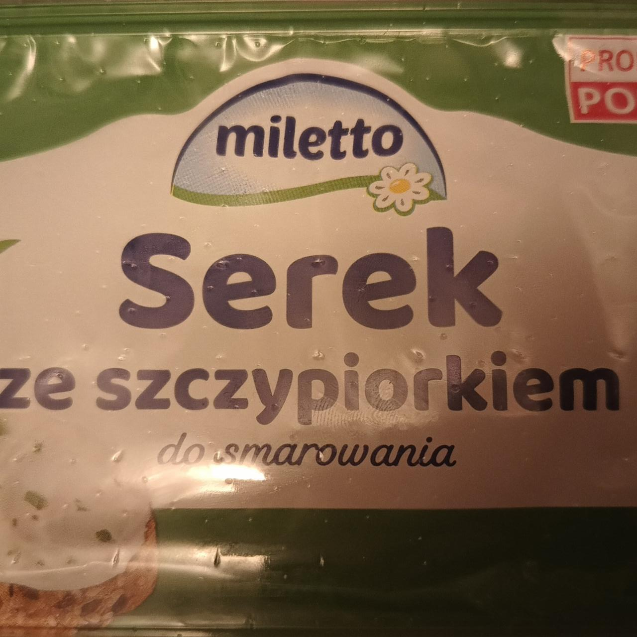 Zdjęcia - Serek ze szczypiorkiem do smarowania Miletto