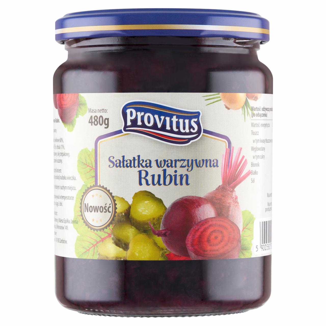 Zdjęcia - Provitus Sałatka warzywna rubin 480 g