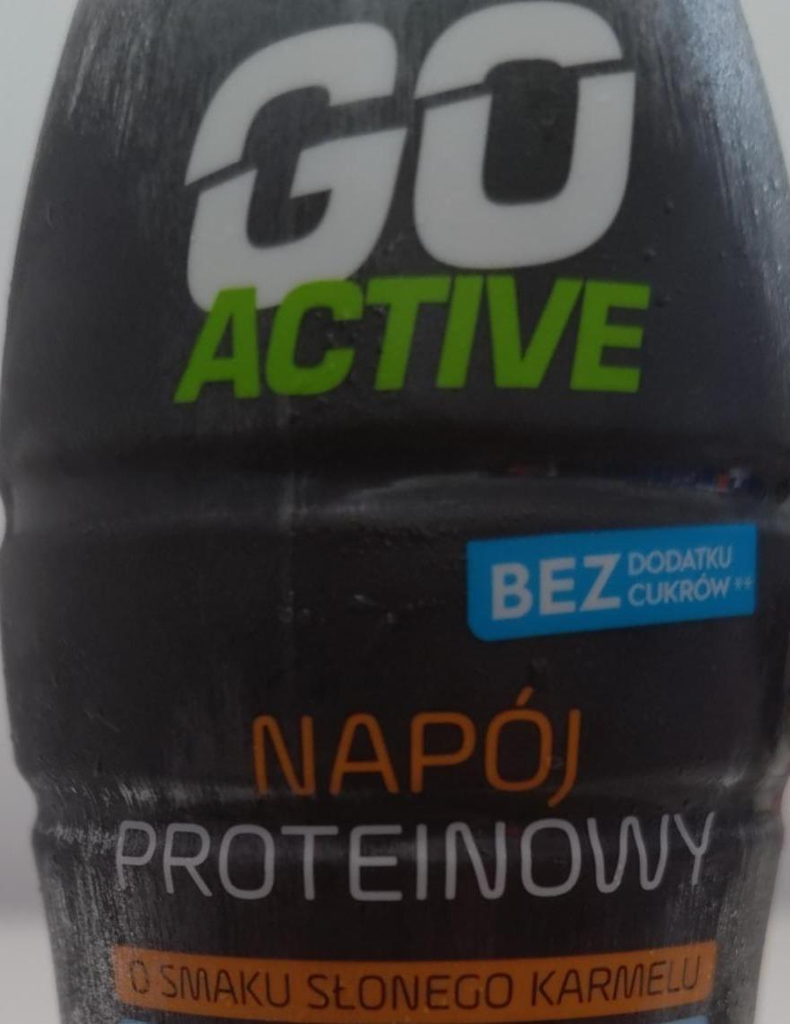 Zdjęcia - Napój proteinowy o smaku słony karmel Go Active