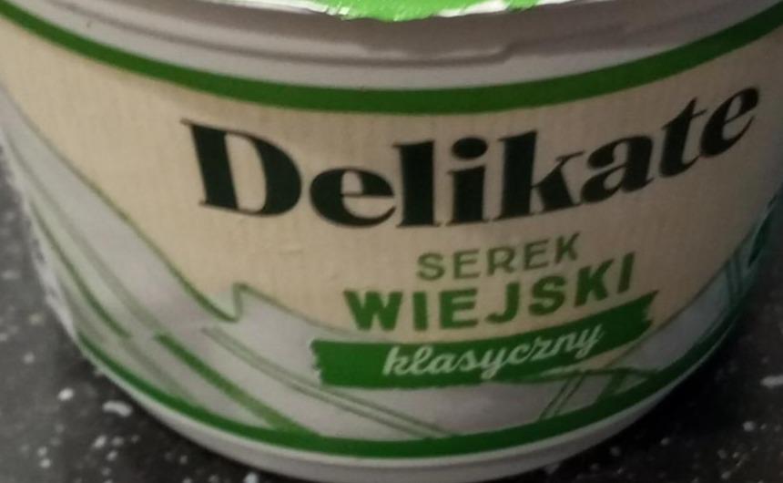 Zdjęcia - Serek wiejski klasyczny Delikate