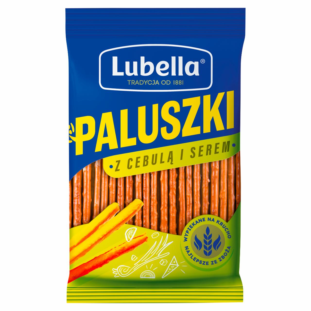 Zdjęcia - Lubella Paluszki z cebulką i serem 70 g