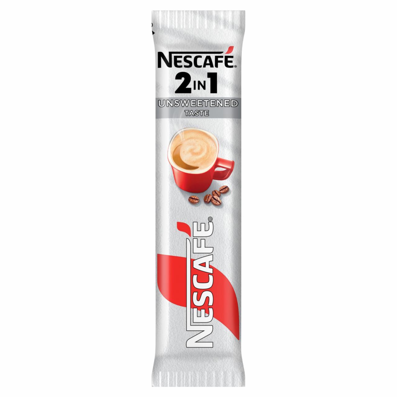 Zdjęcia - Nescafé 2in1 Unsweetened Taste Rozpuszczalny napój kawowy 8 g