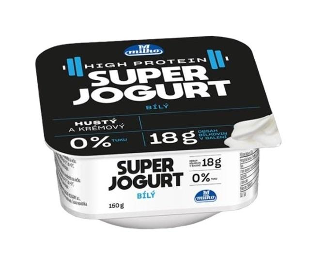 Zdjęcia - High protein super jogurt bílý Milko