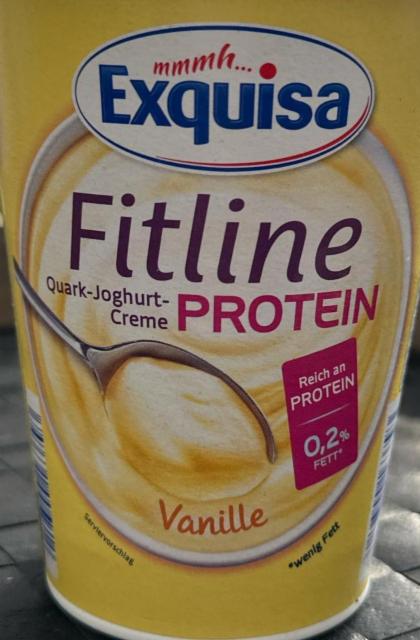 Zdjęcia - Fitline quark joghurt creme vanille Exquisa