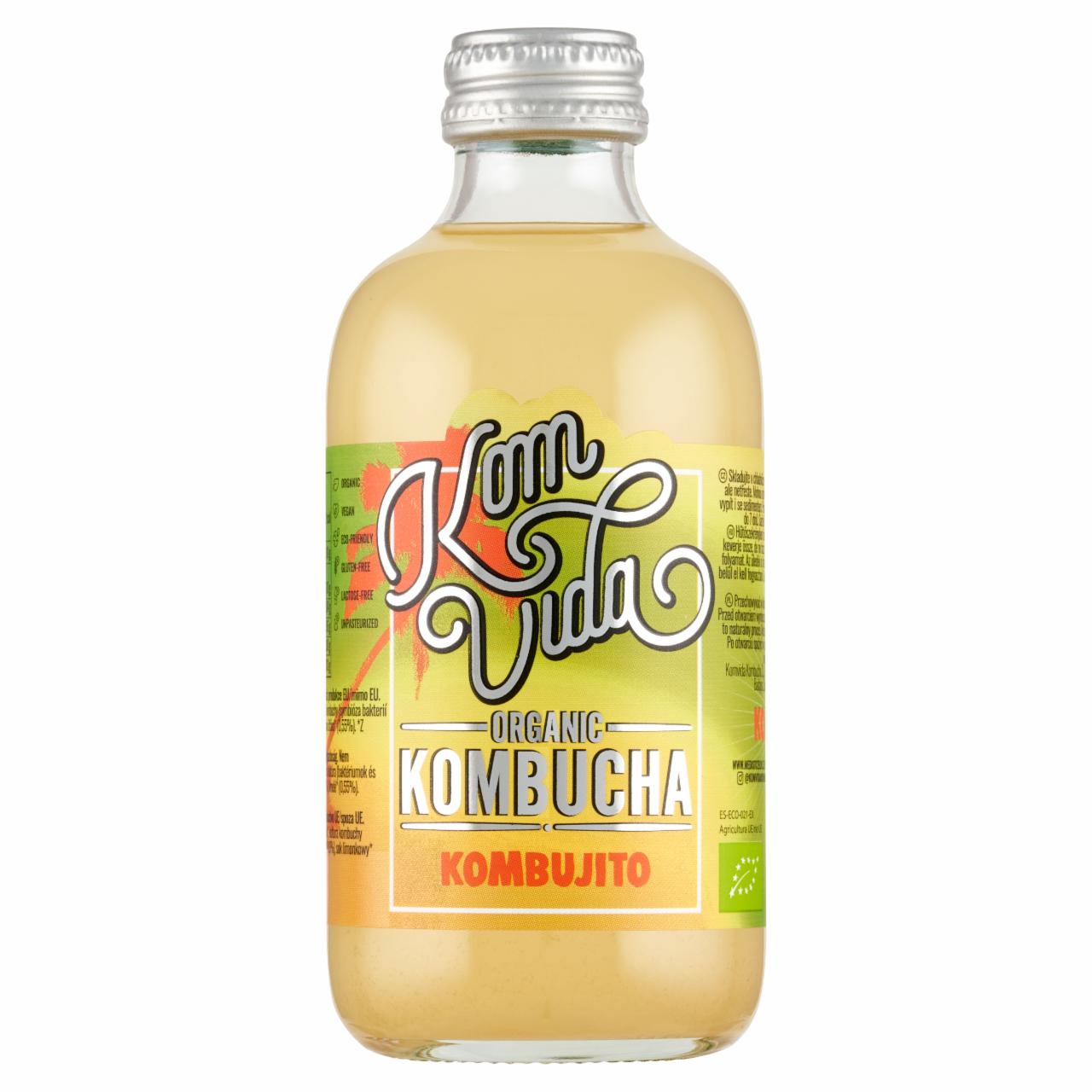 Zdjęcia - Komvida Kombujito Kombucha 250 ml