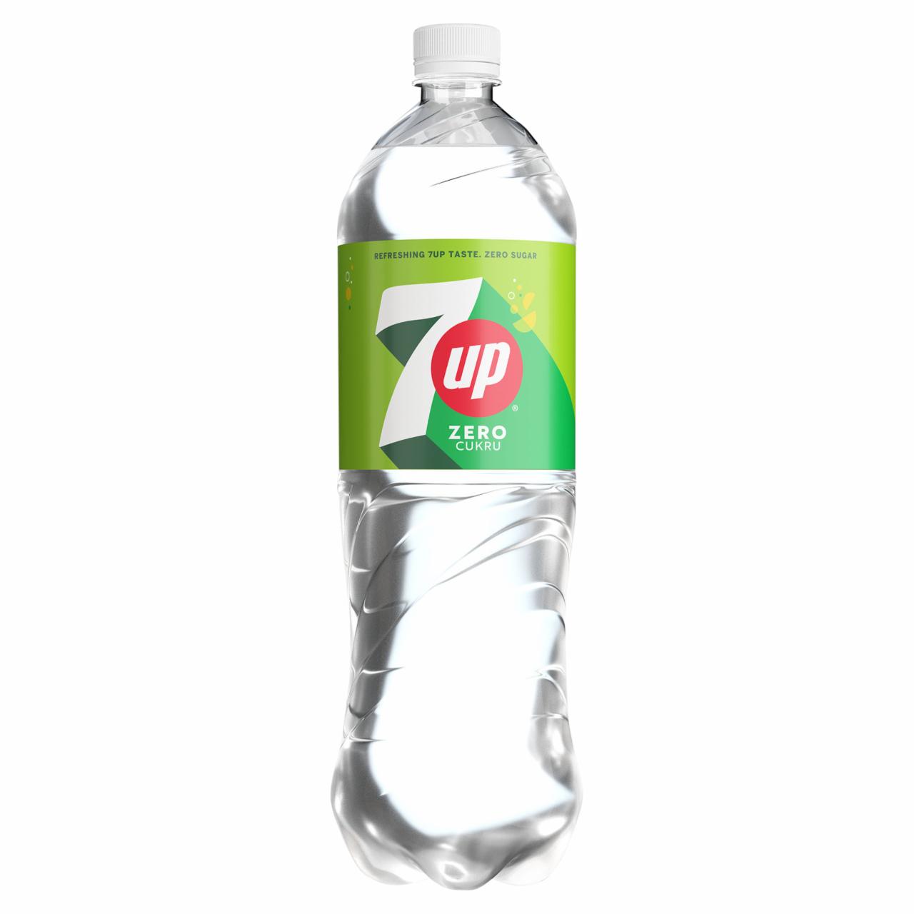 Zdjęcia - 7UP Zero cukru Napój gazowany o smaku cytrynowo-limonkowym 1,75 l