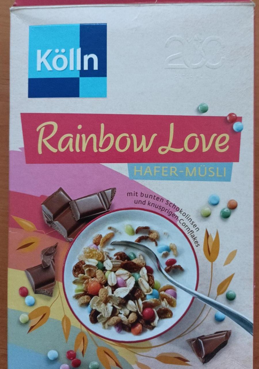 Zdjęcia - Rainbow love hafer musli Kölln