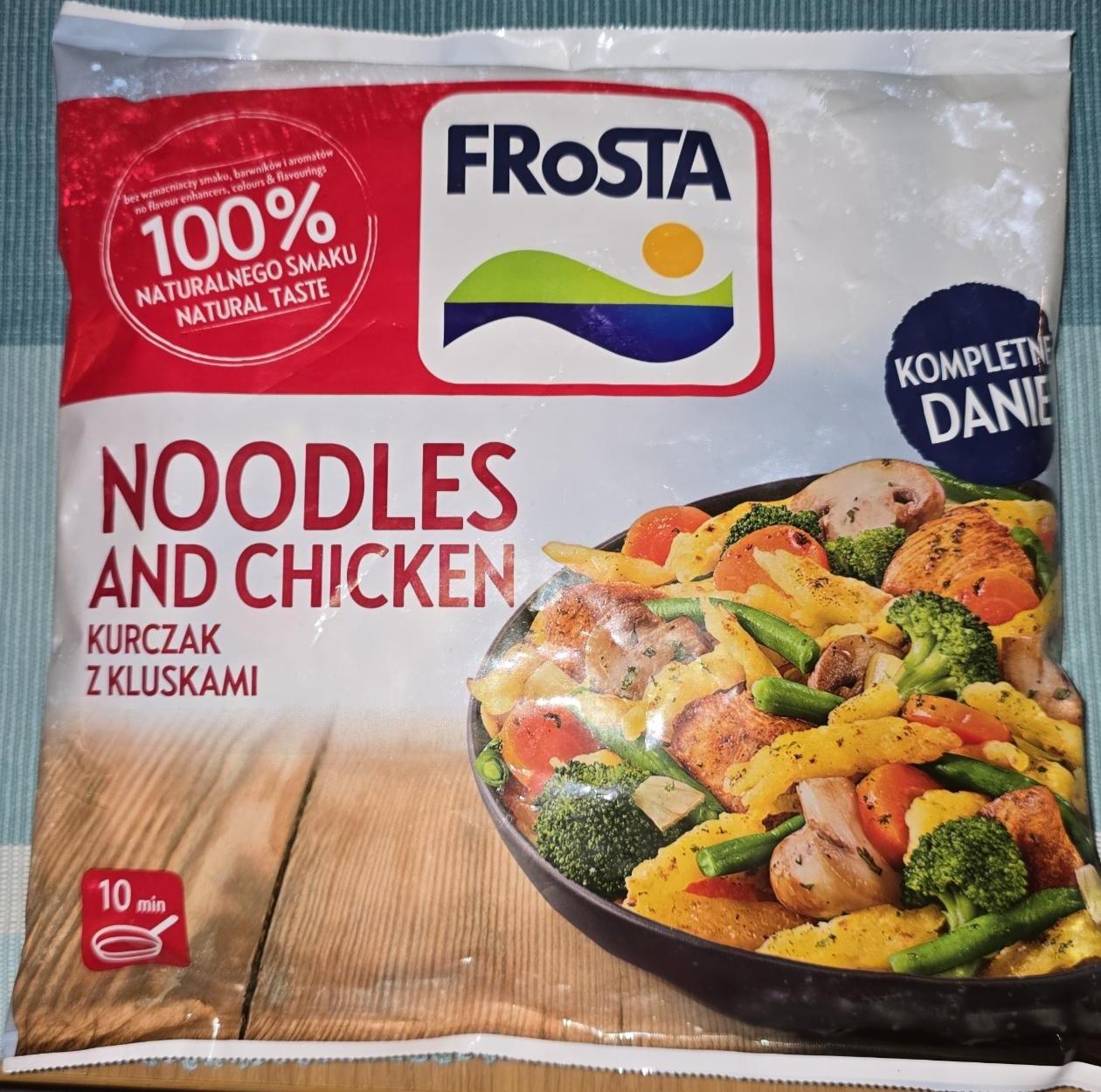 Zdjęcia - Noodles and chicken kurczak z kluskami FRoSTA