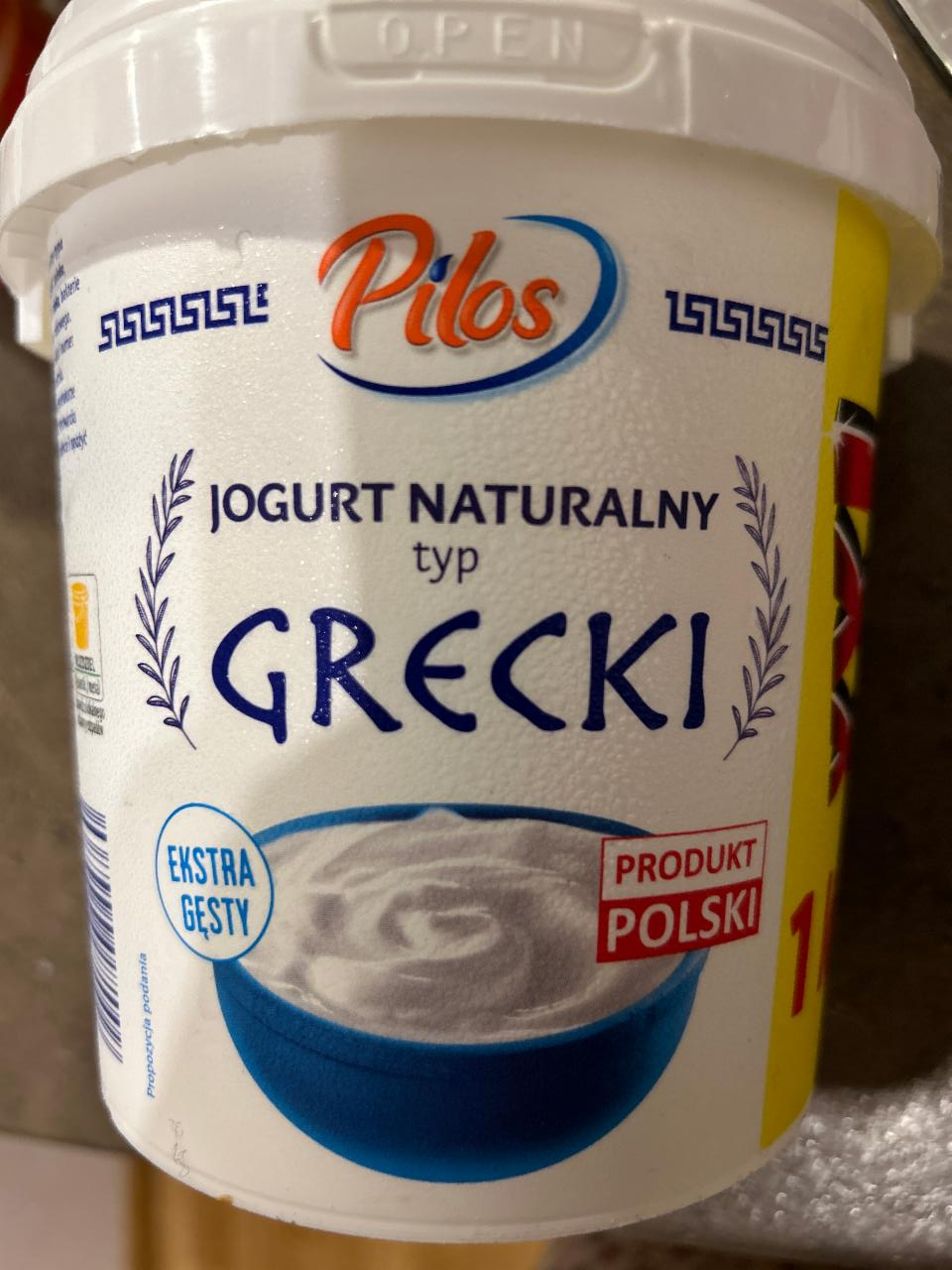 Zdjęcia - Jogurt naturalny typ grecki Pilos