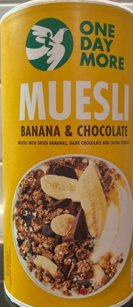 Zdjęcia - Muesli banana & chocolate OneDayMore