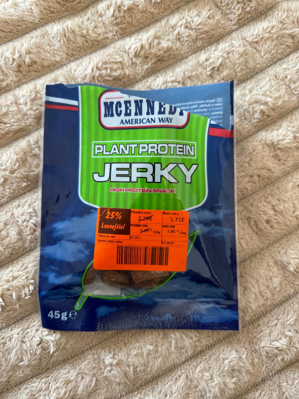 Zdjęcia - Plant Protein Jerky McEnnedy American Way