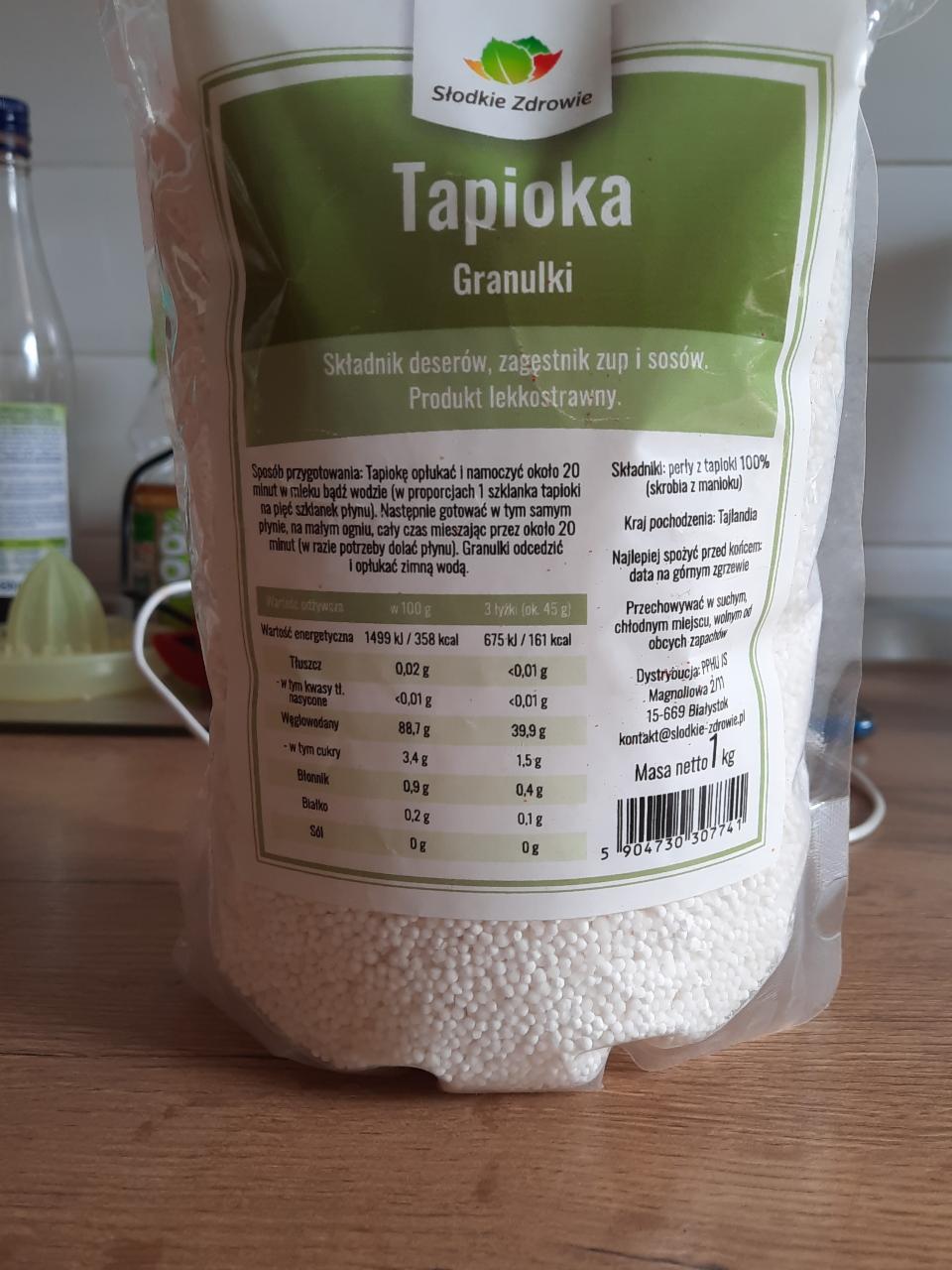 Zdjęcia - tapioka słodkie zdrowie