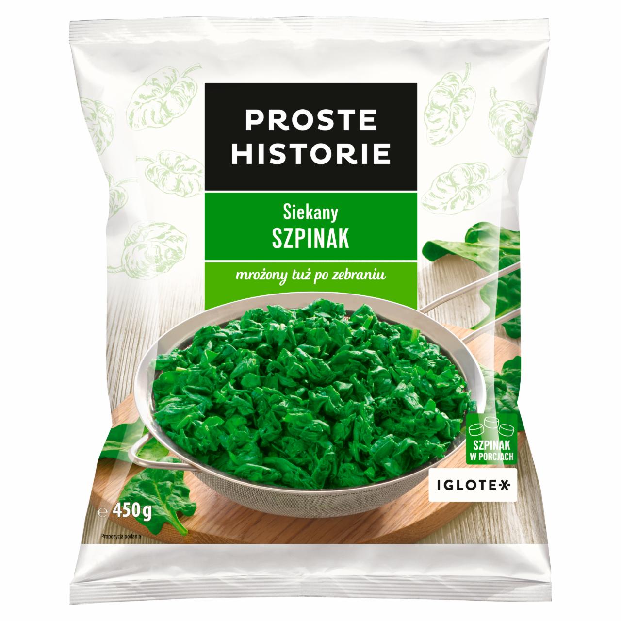 Zdjęcia - Proste Historie Szpinak siekany 450 g