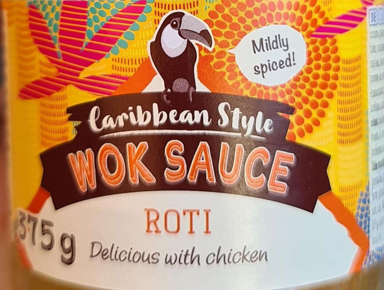 Zdjęcia - carribean wok sauce Roti