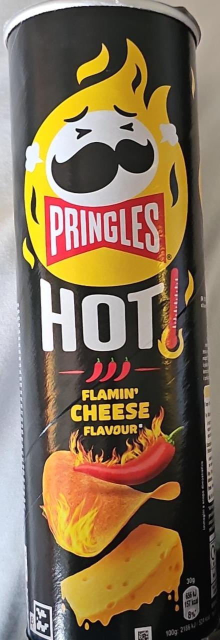 Zdjęcia - Pringles Hot Pikantna przekąska o smaku sera i chili 160 g