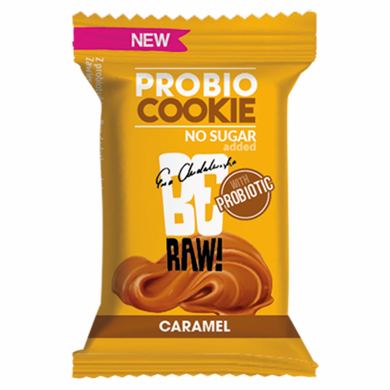 Zdjęcia - Be Raw! Probio Cookie Caramel Ciastko 18 g