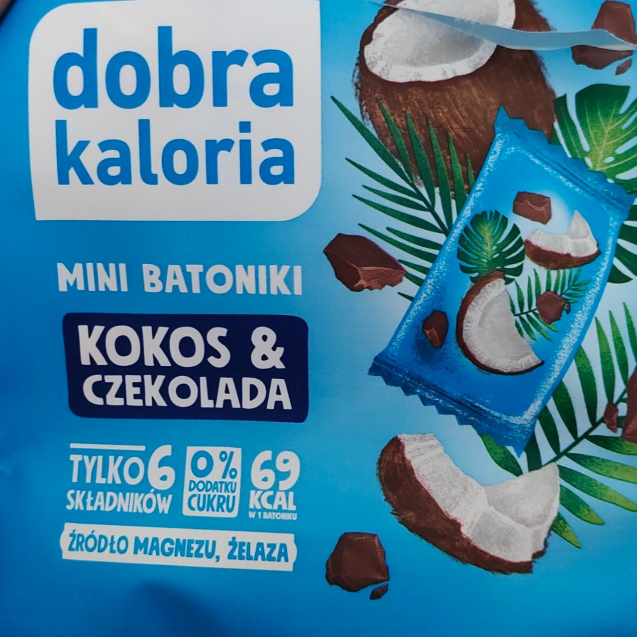 Zdjęcia - Mini batoniki kokos & czekolada Dobra kaloria