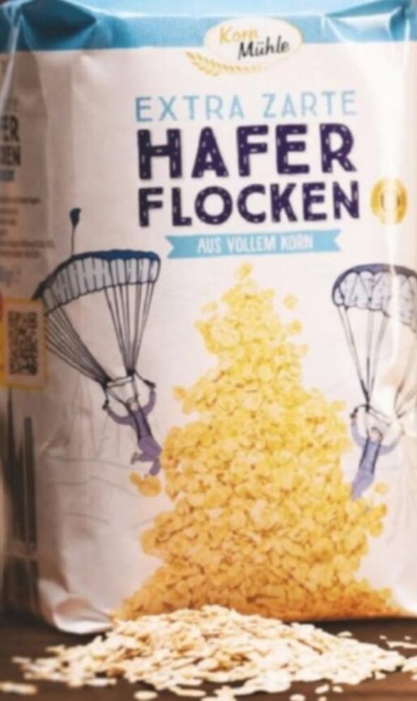 Zdjęcia - Hafer Flocken extra zarte Korn Mühle