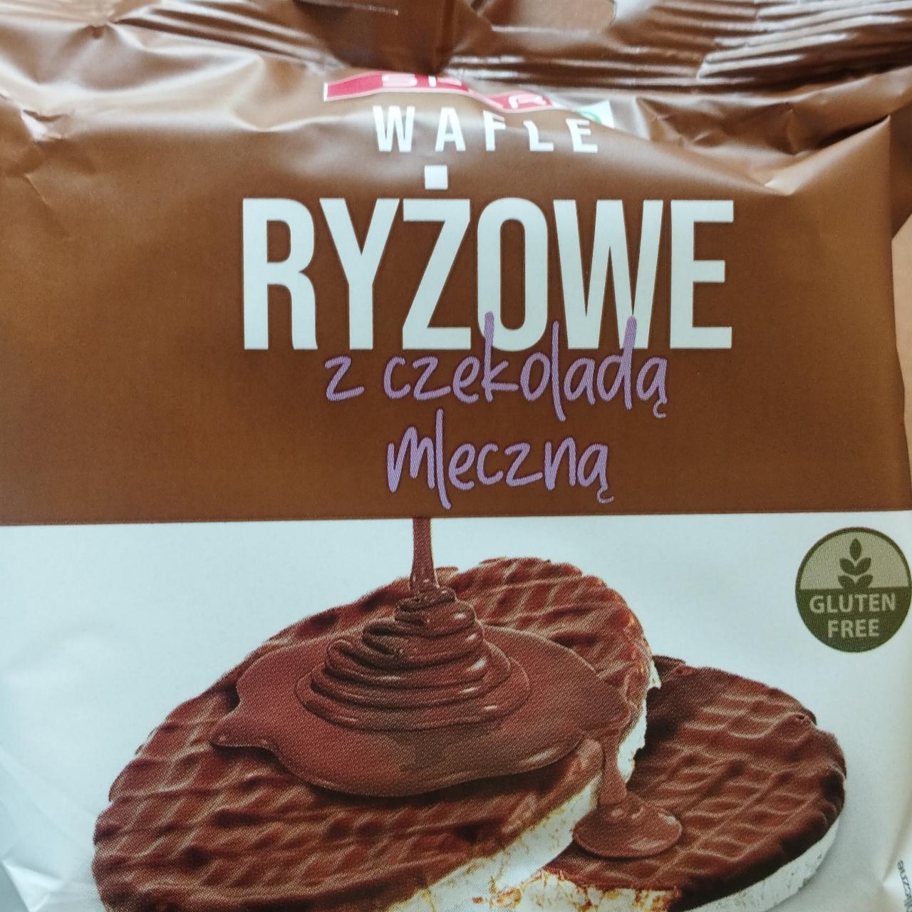 Zdjęcia - Wafle ryżowe z czekoladą Spar