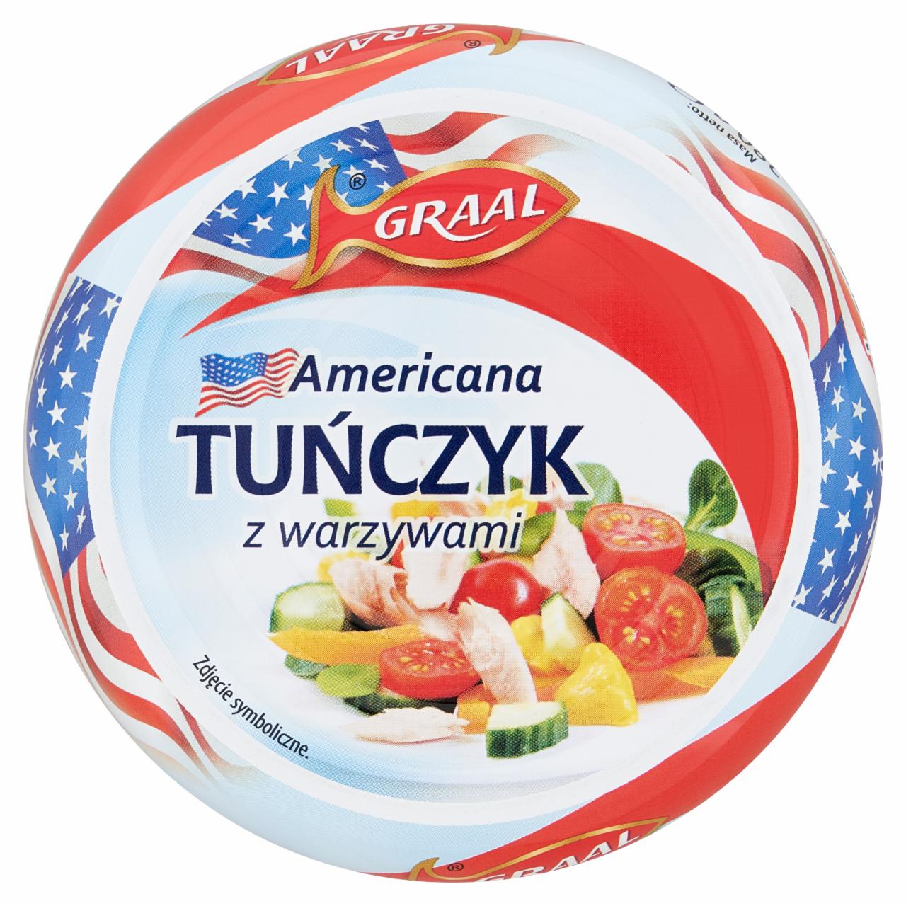 Zdjęcia - Graal Americana Tuńczyk z warzywami 280 g